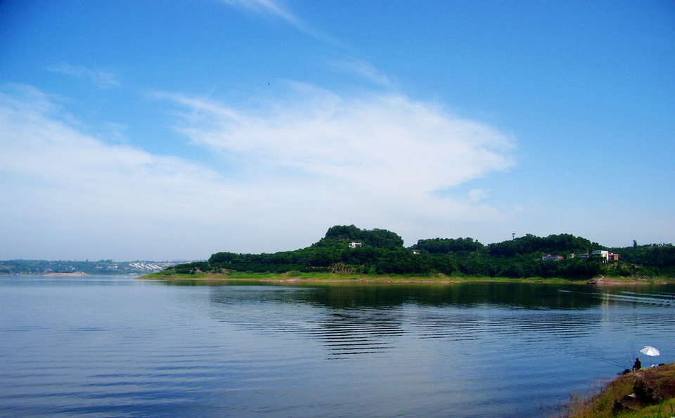 TX长寿湖水涟沙