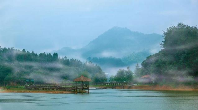 杭州淳安千岛湖龙川湾景区